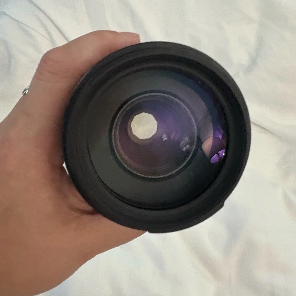 Black Camera Lens for Minolta AF for 35mm Camera